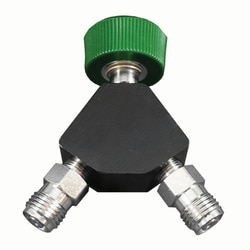 Med Vet International&nbsp;Female Diss & Dual Male Diss w/Check Valves, J0537D, Each