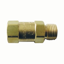 Med Vet International&nbsp;Female Diss X Male Diss w/ Check Valve, J0533X, Each