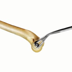 Med Vet International&nbsp;Twin-Point Fragment Forceps, Curved, 6.5in, J0212TC, Each
