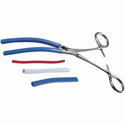Med Vet International&nbsp;Instrument Clamp Covers, 2.5mm x 50mm, 5mm x 50mm, 7.5mm x 50mm, Assorted Colors, J0928, 4 per Size, 12/Bag