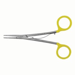 Med Vet International&nbsp;Titanium Hemostatic Sterile Clips (Appliers), Small Clip Applicator, Yellow, 15cm, J0796A