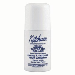 Med Vet International&nbsp;Jorvet Roll-On Tattoo Ink, Black, 2oz, J0276RB, Each