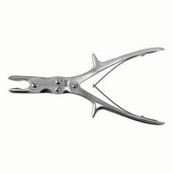 Med Vet International&nbsp;Stille-Luer Rongeur, Curved, 8mm bite, 8.5in, J0225L, Each