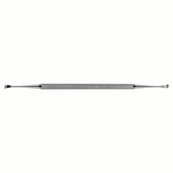 Med Vet International&nbsp;Canine Tartar Scraper, Double Stainless Steel, J0042B, 6.75in, Each