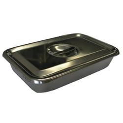 Med Vet International&nbsp;Instrument Tray Top, 12'' x 8'' x 2 1/4'', J0392B, Each