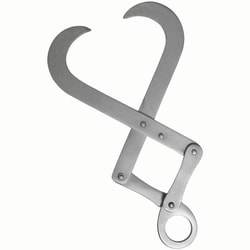 Med Vet International&nbsp;Krey Hook, 8in, J0019, Each
