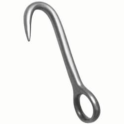 Med Vet International&nbsp;Ostertag Blunt Eye Hook, J0019C