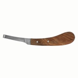 Med Vet International&nbsp;Economy Hoof Knife, J0034CRE, Right, 5/8in x 2.5in, Each