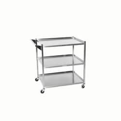 Med Vet International&nbsp;Utility Cart Stainless, J1576U, Each