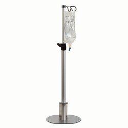 Med Vet International&nbsp;Portable IV Pole Stands - Table Top IV Stand, J1577A, Each