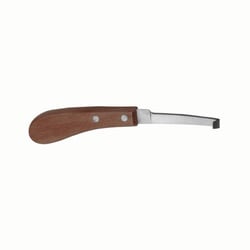 Med Vet International&nbsp;Economy Right Hoof Knife, Ebony Handle, J0032HRE, each