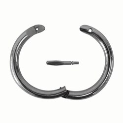 Med Vet International&nbsp;Jorvet 3in. Steel Bull Ring, J0003