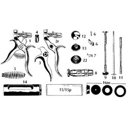 Med Vet International&nbsp;Jorvet Luer Lock and End Plate, J0031D22DEM