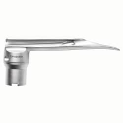 Med Vet International&nbsp;Uni-Fit Laryngoscope Blades - 207 x 16 - 4L (No Magnification Lens), J1674E, Each