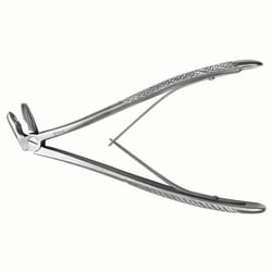 Med Vet International&nbsp;HDE Equine Dental Gouge Forceps Angled, J1700A, Each