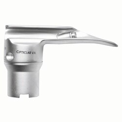 Med Vet International&nbsp;Uni-Fit Laryngoscope Blades - 152 x 13 - 2L (No Magnification Lens), J1674C, Each