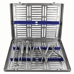 Med Vet International&nbsp;Dental Probes/Picks Sterilization Cassettes - 7 Standard Instruments, J1510, Each