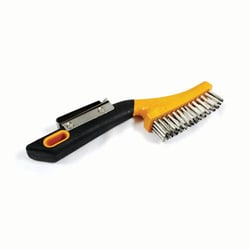 Med Vet International&nbsp;HDE Stainless Steel Brush w/ Support, J1415D2, Each