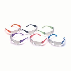 Med Vet International&nbsp;Colorful Economy Safety Glasses, J1188, 12-Pack