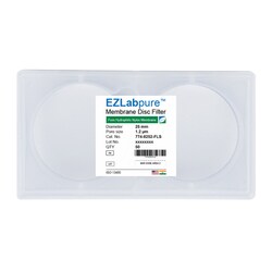 Foxx Life Sciences&nbsp;EZLabpure&trade; Nylon Hydrophilic Membrane Filters, 1.2µm Pore Size, 25mm Diameter Filtration Membrane Discs, Non Sterile, 50/PK