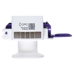 Cole-Parmer&nbsp;CPC (Colder) AseptiQuik L Quick-Disconnect Fitting, High-Flow, Genderless Sanitary Adapter, Polyphenylsulfone, 1-1/2