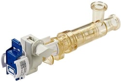 Cole-Parmer&nbsp;CPC (Colder) AseptiQuik STC II Quick-Disconnect Fitting, Genderless Sanitary Adapter with AseptiQuik S, Polycarbonate, 3/4