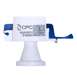 Cole-Parmer&nbsp;CPC (Colder) AseptiQuik S Quick-Disconnect Fitting, Low-Flow, Genderless Sanitary Adapter, Polycarbonate, 3/4