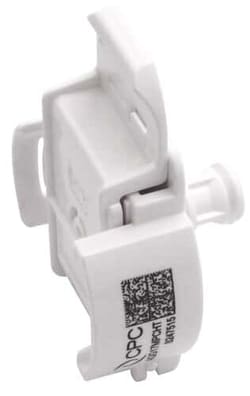 Cole-Parmer&nbsp;CPC (Colder) AseptiQuik G Quick-Disconnect Fitting, Genderless Insert, High-Temperature Polycarbonate, MPC Insert; 1/Each