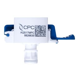 Cole-Parmer&nbsp;CPC (Colder) AseptiQuik S Quick-Disconnect Fitting, Low-Flow, Genderless Insert, High-Temperature Polycarbonate, MPC Insert; 1/Each