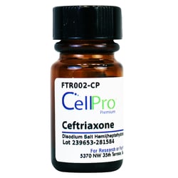 Alkali Scientific&nbsp;Ceftriaxone Disodium Salt Hemi (Heptahydrate), 250 Mg