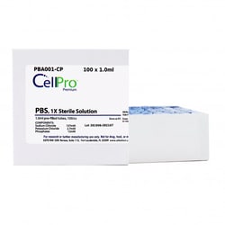 Alkali Scientific&nbsp;PBS [Phosphate Buffered Saline], 1X Solution, 1.0mL Pre Filled Tubes, Sterile, 100 Tubes per Case, 2.0mL Tube