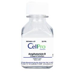 Alkali Scientific&nbsp;Amphotericin B 250&micro;g/mL Solution, 50 Milliliters