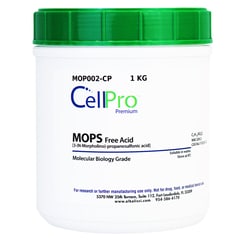 Alkali Scientific&nbsp;MOPS [3 (N morpholino) propanesulfonic acid], 250 G