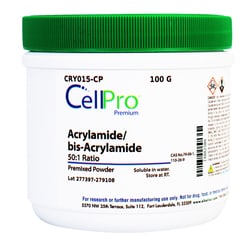 Alkali Scientific&nbsp;Acrylamide/bis Acrylamide, Premixed Powder, 50:1 Ratio, 100 G
