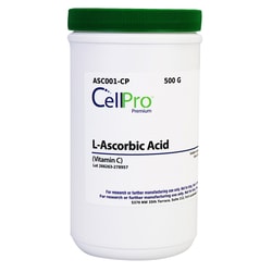 Alkali Scientific&nbsp;L Ascorbic Acid [Vitamin C], 500 G
