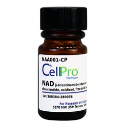 Alkali Scientific&nbsp;NAD [β NAD] [β Nicotinamide Adenine Dinucleotide, Oxidized free acid hydrate], 25 G