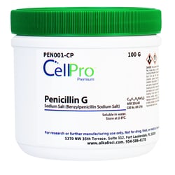 Alkali Scientific&nbsp;Penicillin G Sodium Salt [Benzyl Penicillin Sodium Salt], 25 G