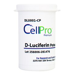 Alkali Scientific&nbsp;D Luciferin Potassium Salt [4,5 Dihydro 2 (6 hydroxy 2 benzothiazolyl) 4 thiazolecarboxylic acid, potassium salt], 100 Mg
