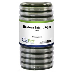 Alkali Scientific&nbsp;Hektoen Enteric Agar 20mL Plates, 10/Pk