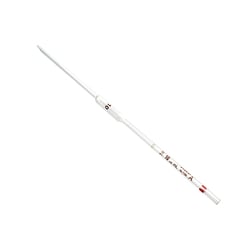 Alkali Scientific&nbsp;Reusable Glass Volumetric Pipets, Class A, Color Coded, Colored Markings, 10/Pk, 100mL, Yellow, ±0.08mL Tolerance, 640mm