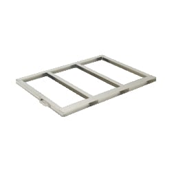 Alkali Scientific&nbsp;Stainless Steel Canister Frames for BAXTER/FENWAL Blood Bag # 4R 9959 & 4R 5464 (3 Canisters)