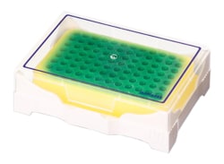 Alkali Scientific&nbsp;IsoFreeze Color Changing PCR Racks, 2 Racks/Unit, Green to Yellow