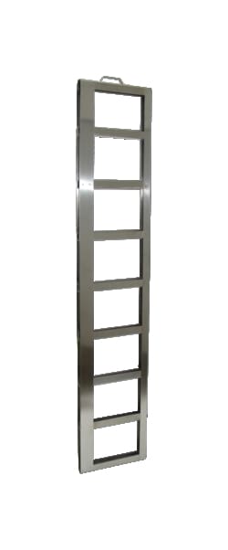 Alkali Scientific&nbsp;Stainless Steel 8 High Frame for C 50 Canisters