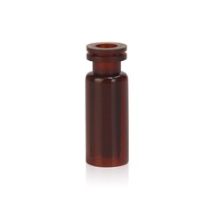 Alkali Scientific&nbsp;0.3mL 11mm PP Snap Top Micro Vial, 100/Pk, Amber