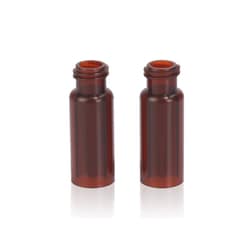 Alkali Scientific&nbsp;0.3mL 9 425 PP Screw Thread Micro Vial Transparent. 12x32mm, 100/Pk, Amber