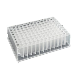 Alkali Scientific&nbsp;CellPro&trade; 1.0 mL 96 Well Deep Well Plate, V Bottom, Round Well, 5/pk, 50/cs, Sterile
