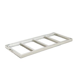 Alkali Scientific&nbsp;Stainless Steel Canister Frames for BAXTER/FENWAL Blood Bag # 4R 9959 & 4R 5464 (4 Canisters)