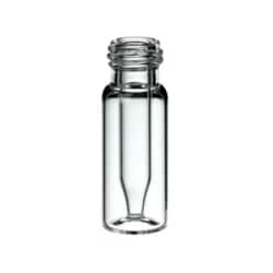 Alkali Scientific&nbsp;Clear Screw Top Vial with 300µL Fixed Insert, 12x32mm, 100/Pk