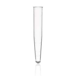 Alkali Scientific&nbsp;CellPro&trade; 10mL Plain Top Centrifuge Tube, Non Graduated, Conical Bottom (V), Non Skirted, External Rim, Bulk Bagged, Polypropylene (PP), 500/Pk