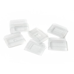 Alkali Scientific&nbsp;Disposable Base Molds for Histology & Tissue Embedding, 500/Case, 17x17x5mm